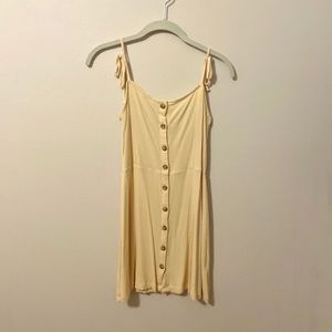 topshop yellow dress